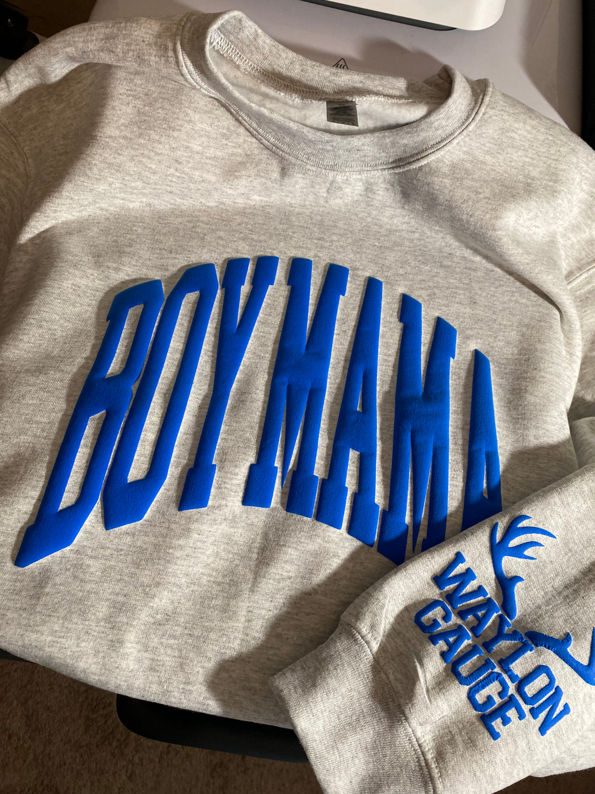 Boy Mama Puff Sweatshirt