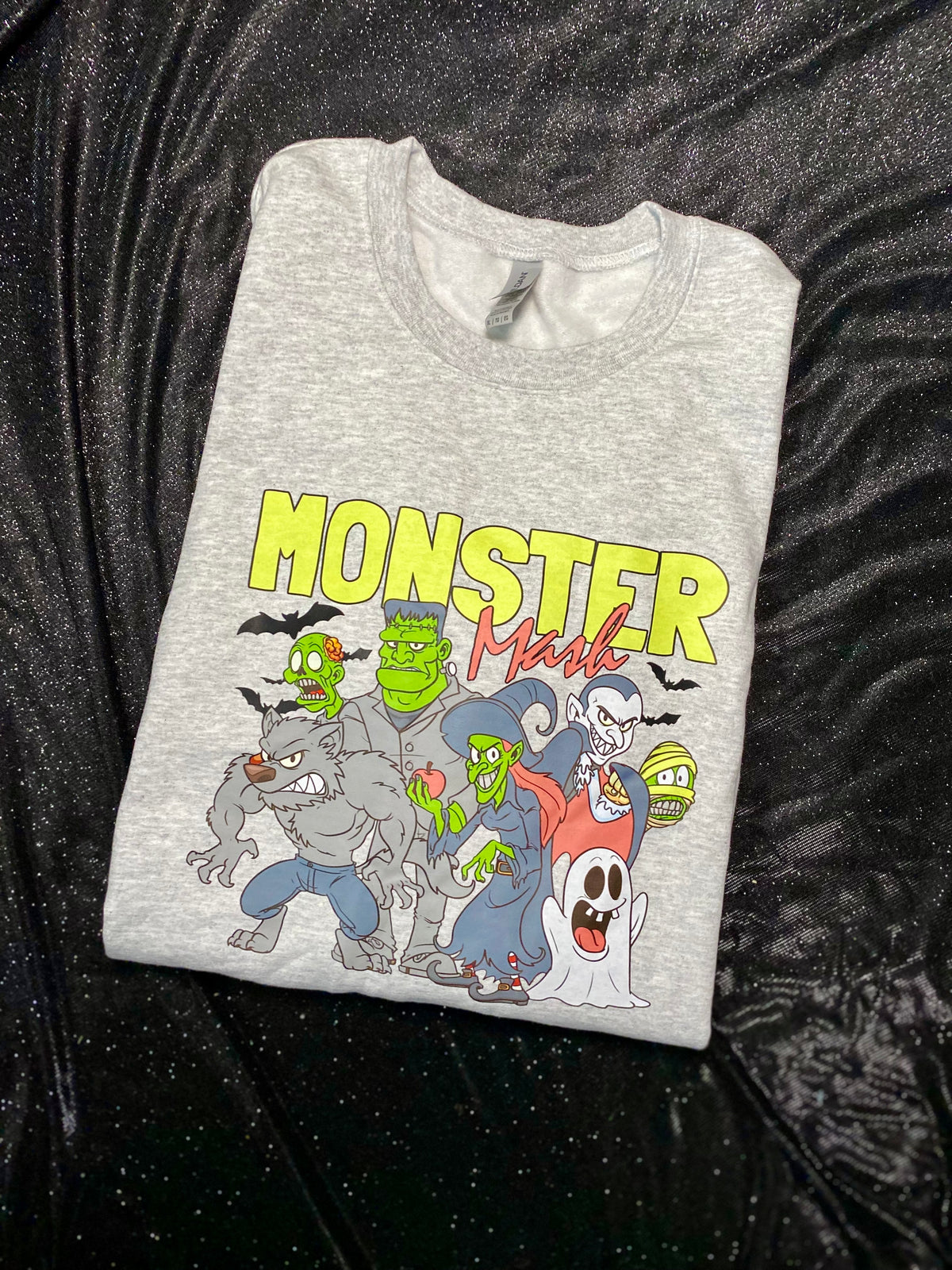 Monster Mash Tee - Ash Grey