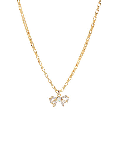 Bow Chain Necklace