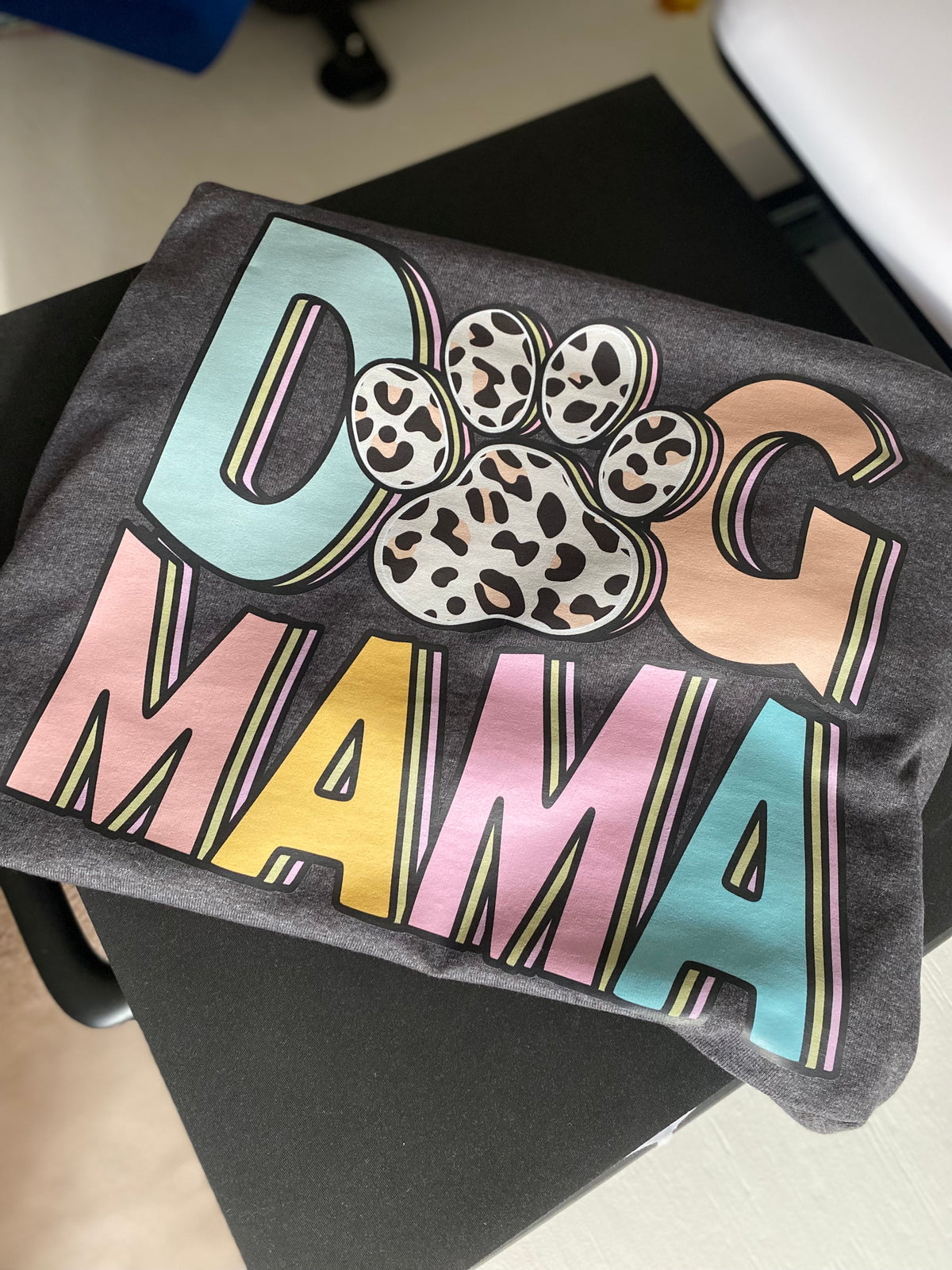 Dog Mama Retro Tee