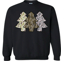 Camo Christmas Trees Sweatshirt