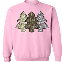 Camo Christmas Trees Sweatshirt