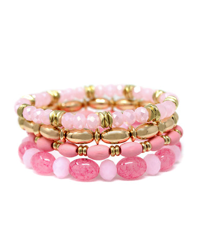 Pretty in Pink Bracelet Set