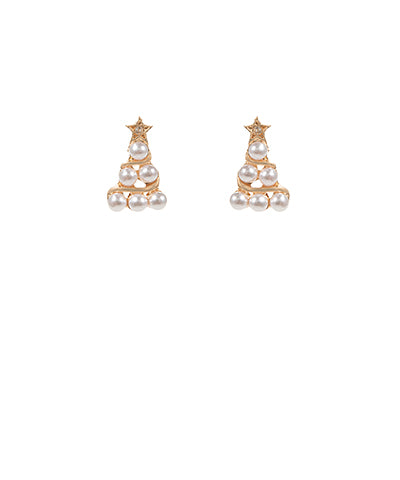 Oh Christmas Tree Stud Earrings