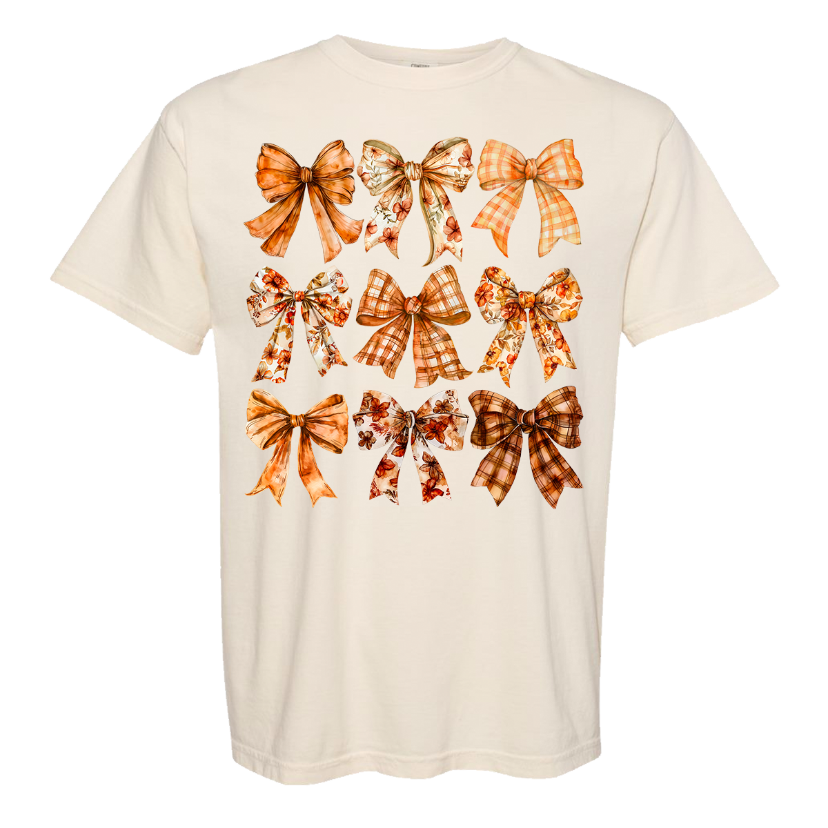 Fall Bows Comfort Color Tee