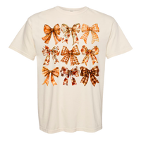 Fall Bows Comfort Color Tee