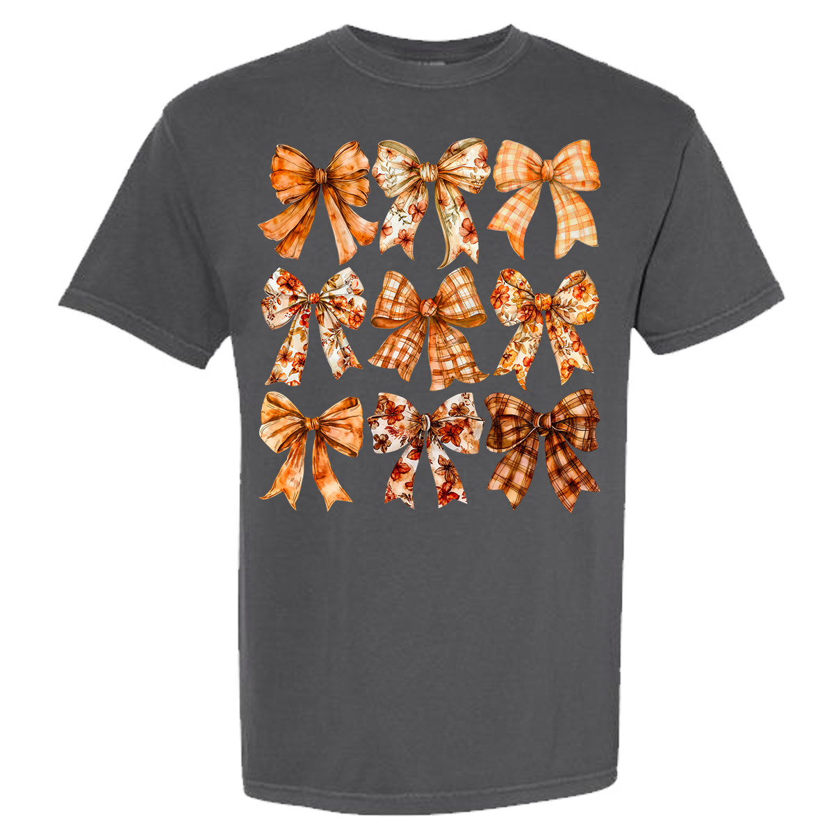 Fall Bows Comfort Color Tee