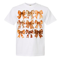 Fall Bows Comfort Color Tee