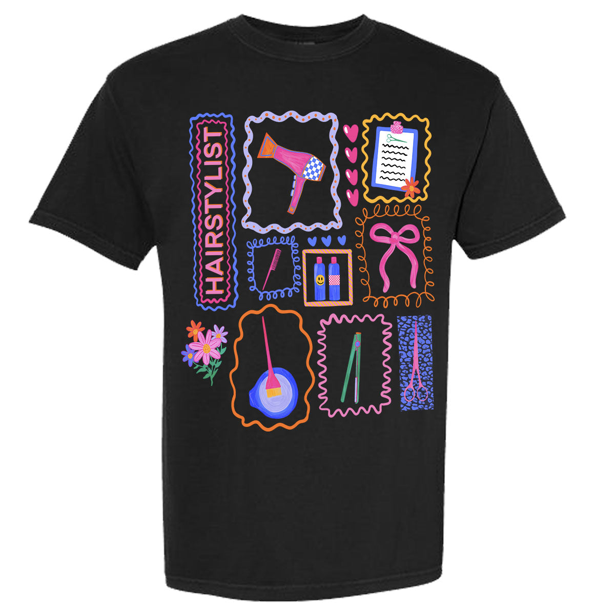 Hair Stylist Comfort Color Tee