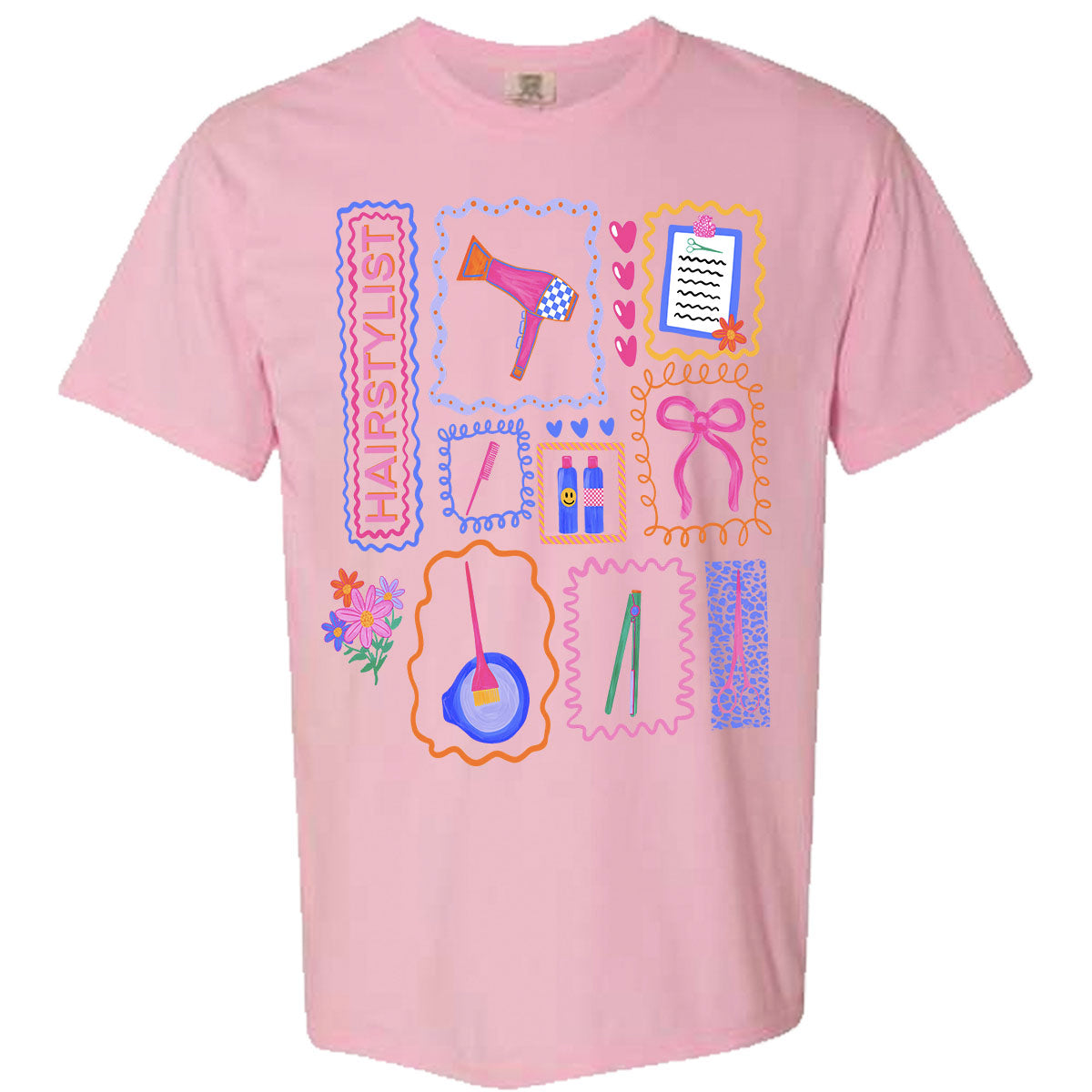 Hair Stylist Comfort Color Tee