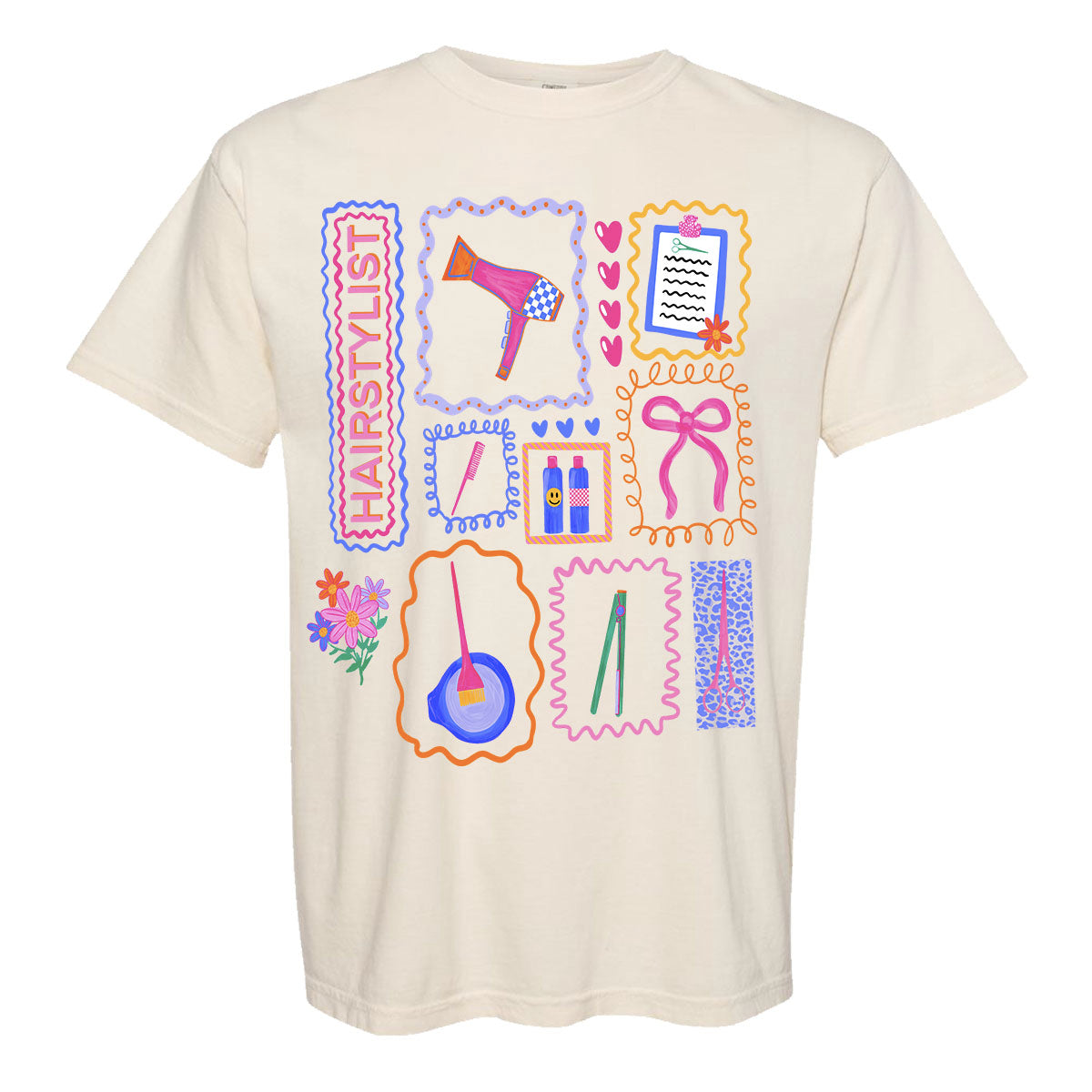 Hair Stylist Comfort Color Tee