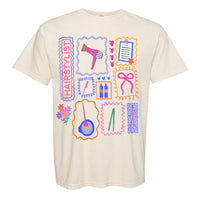 Hair Stylist Comfort Color Tee
