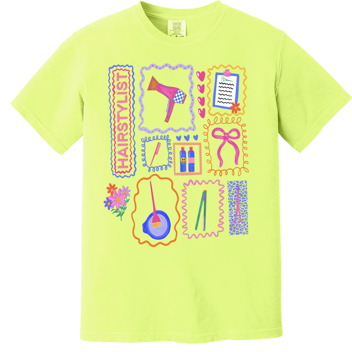 Hair Stylist Comfort Color Tee