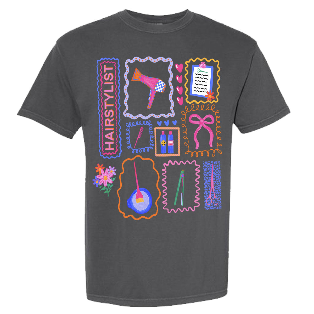 Hair Stylist Comfort Color Tee