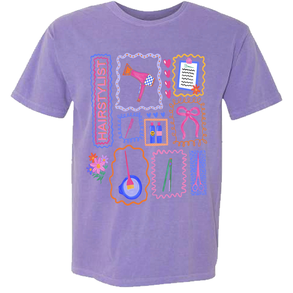 Hair Stylist Comfort Color Tee