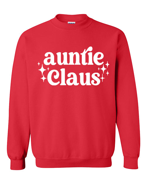 Auntie Claus - Red Tee