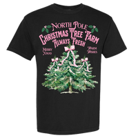 Christmas Tree Farm Comfort Color Tee