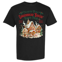 Gingerbread Bakery Comfort Color Tee