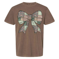 Camo Bow Comfort Color Tee
