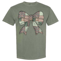 Camo Bow Comfort Color Tee