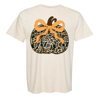 Camo Pumpkin Comfort Color Tee