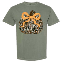 Camo Pumpkin Comfort Color Tee