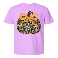 Camo Pumpkin Comfort Color Tee