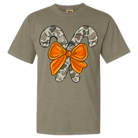 Camo Candy Canes Comfort Color Tee