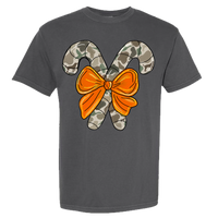 Camo Candy Canes Comfort Color Tee