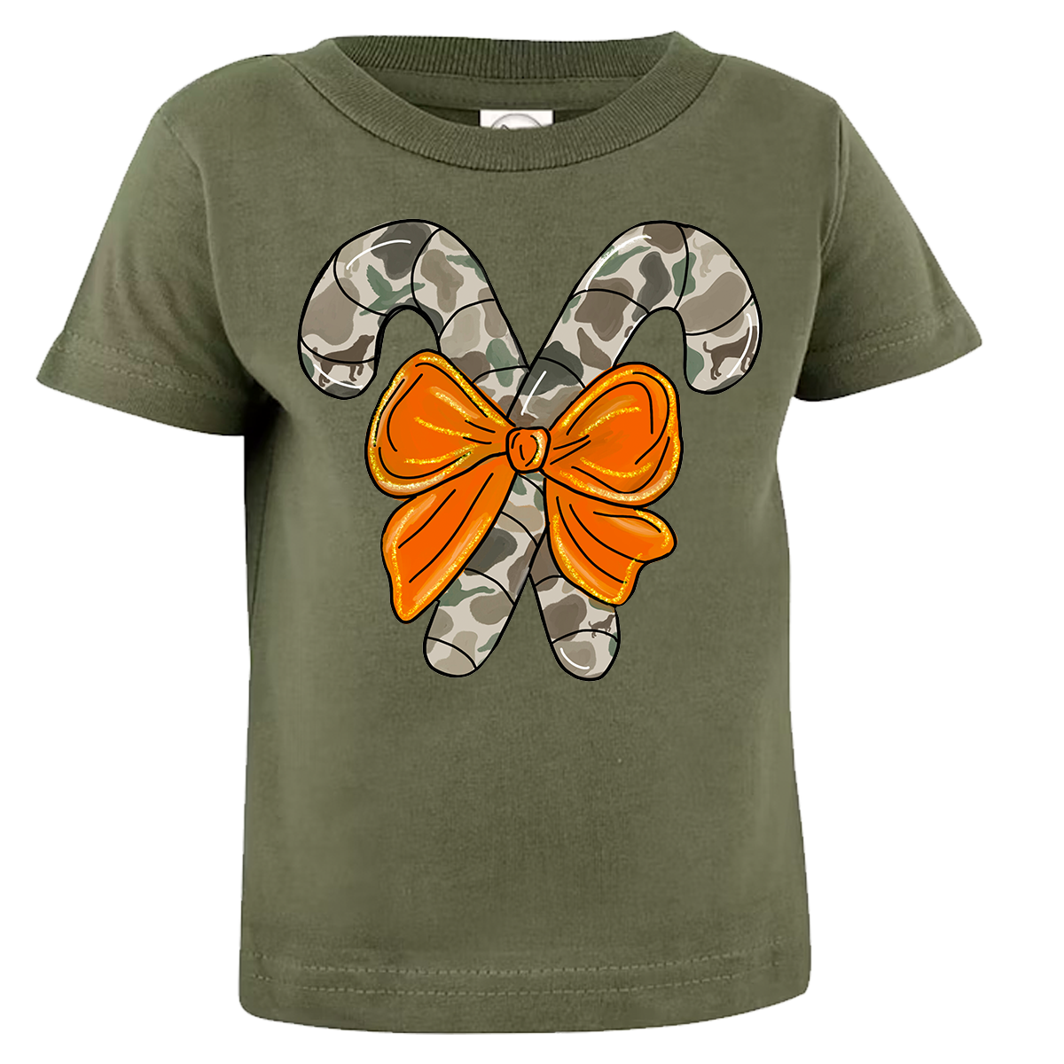 Camo Candy Canes Tee (INFANT/TODDLER/YOUTH)