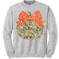 Old School Camo Pumpkin Sweatshirt