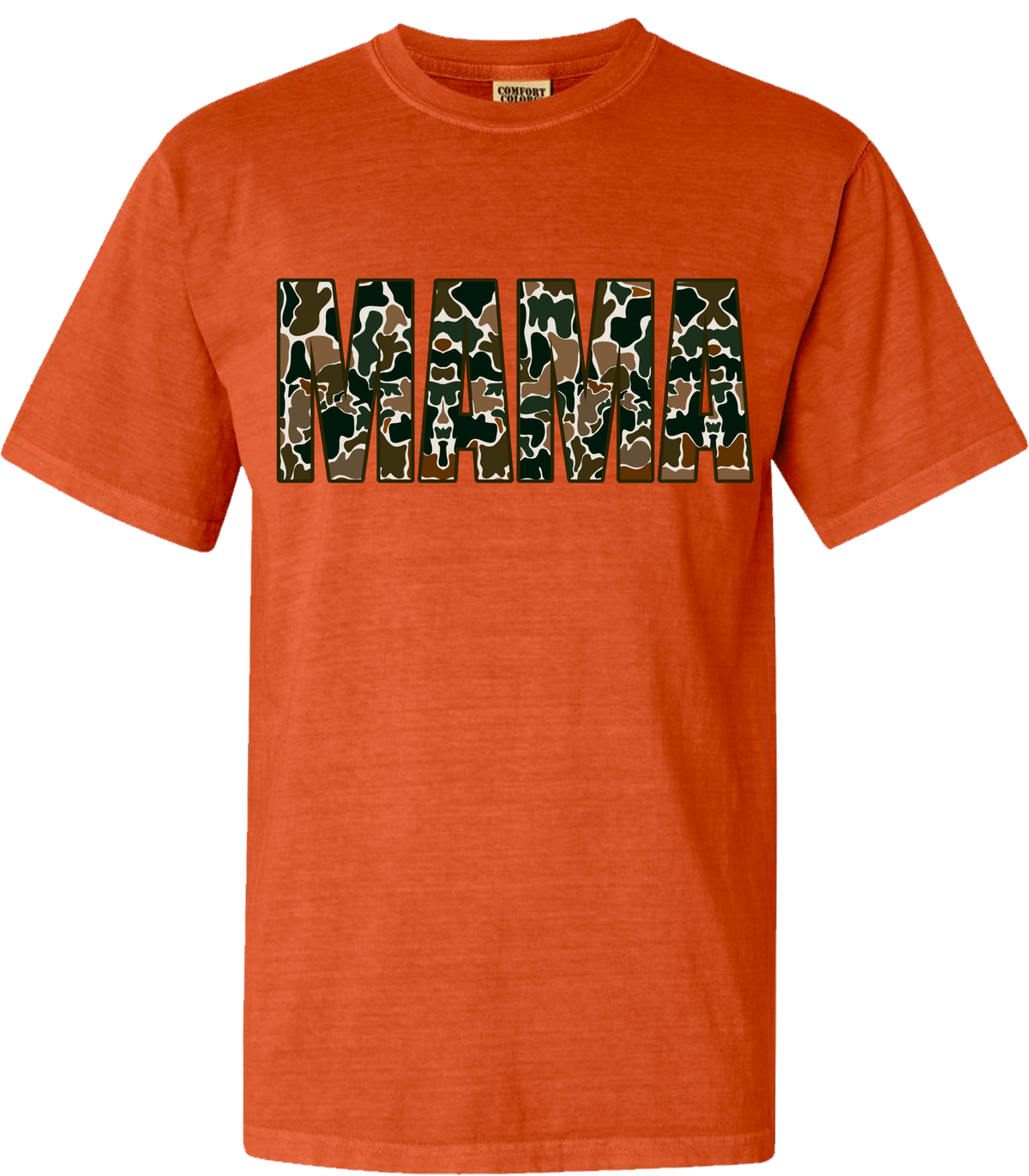 Camo Mama Comfort Color Tee