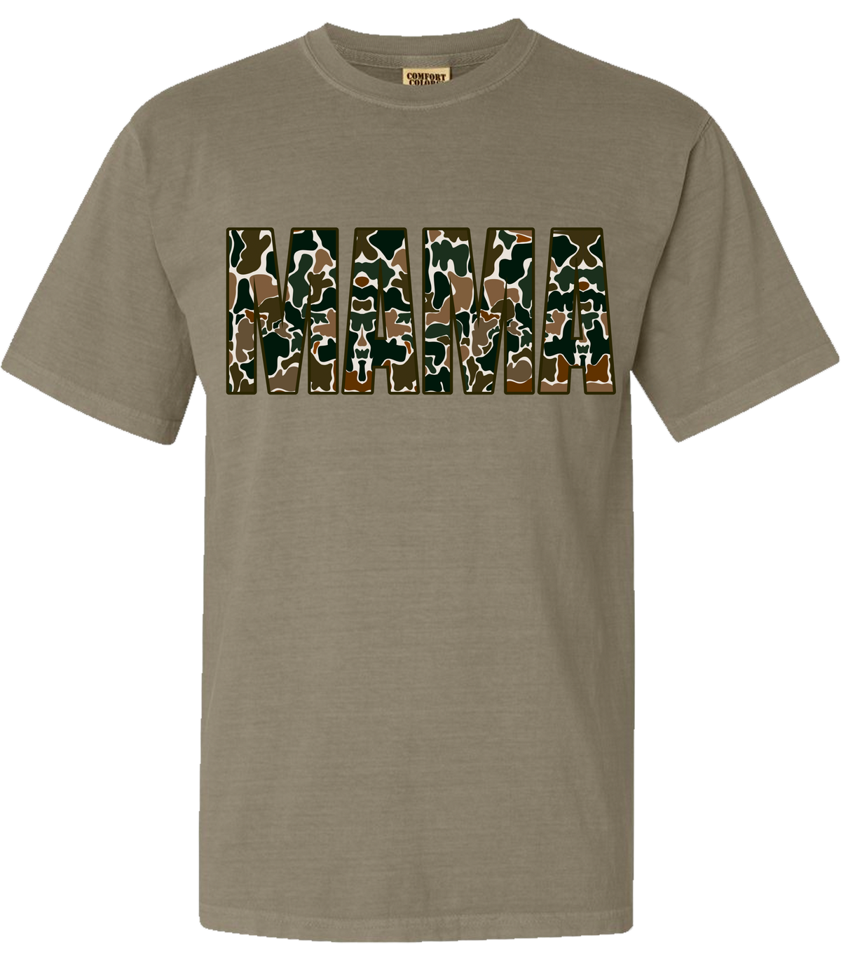 Camo Mama Comfort Color Tee