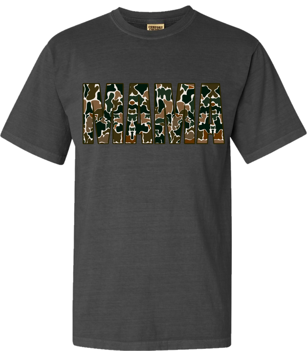 Camo Mama Comfort Color Tee