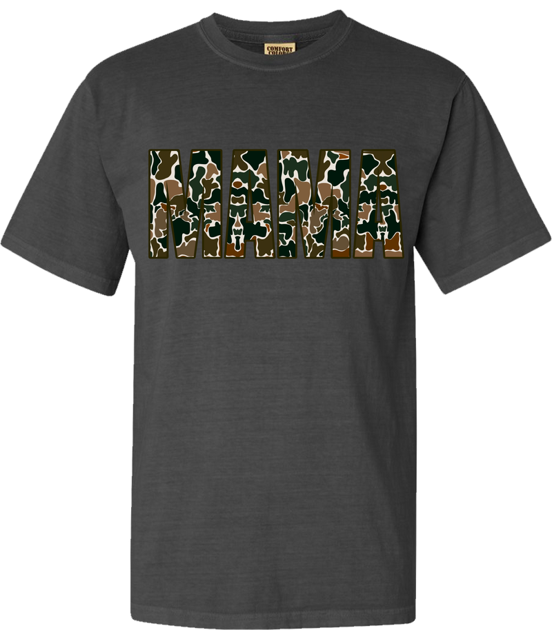 Camo Mama Comfort Color Tee