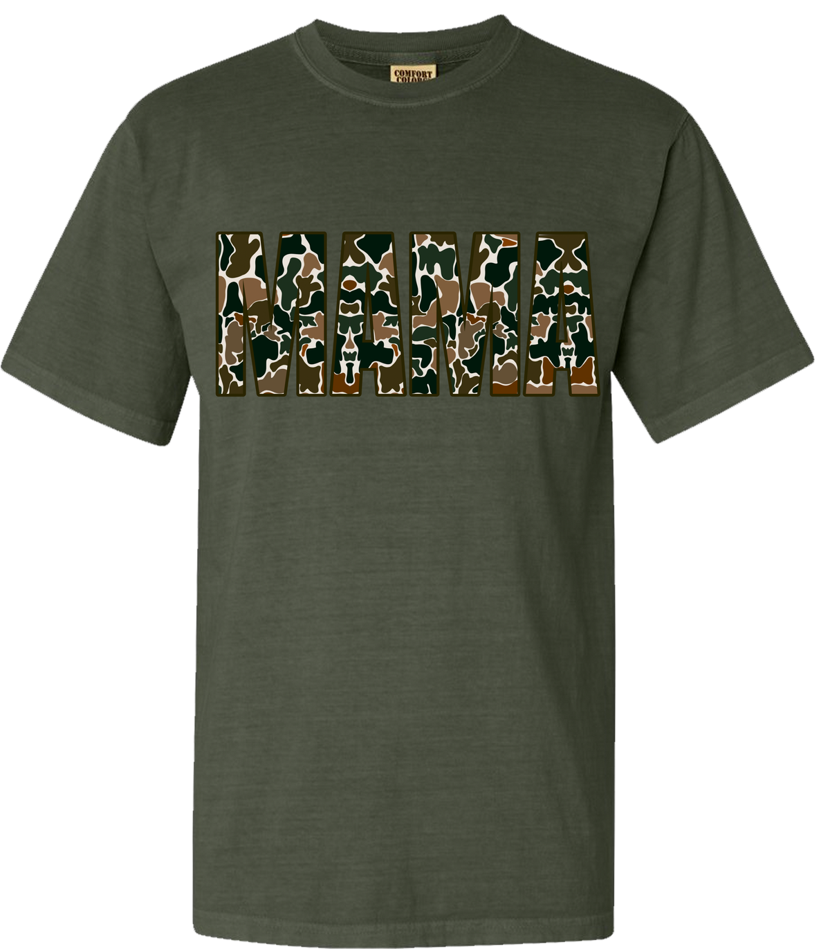 Camo Mama Comfort Color Tee