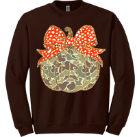 Old School Camo Pumpkin Sweatshirt