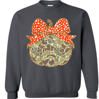 Old School Camo Pumpkin Sweatshirt