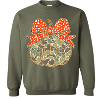 Old School Camo Pumpkin Sweatshirt