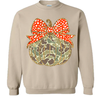 Old School Camo Pumpkin Sweatshirt