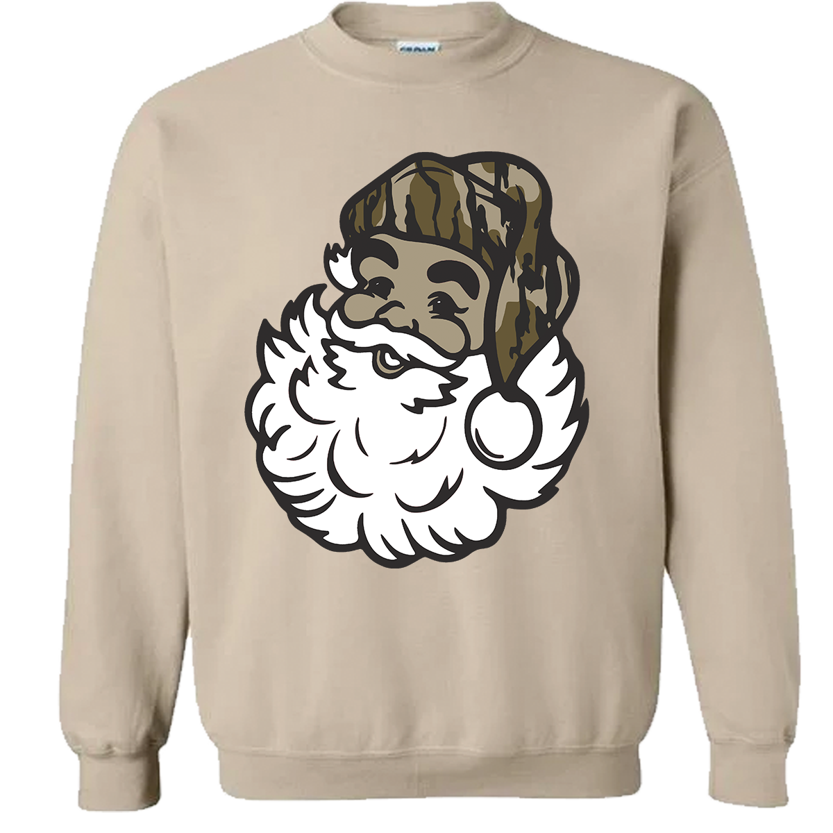 Camo Santa Sweatshirt