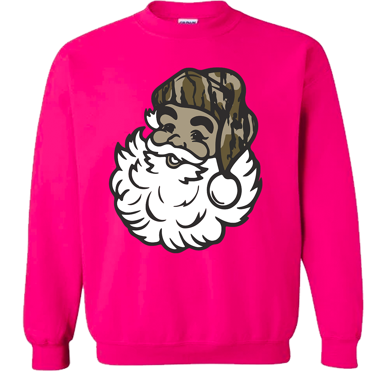 Camo Santa Sweatshirt