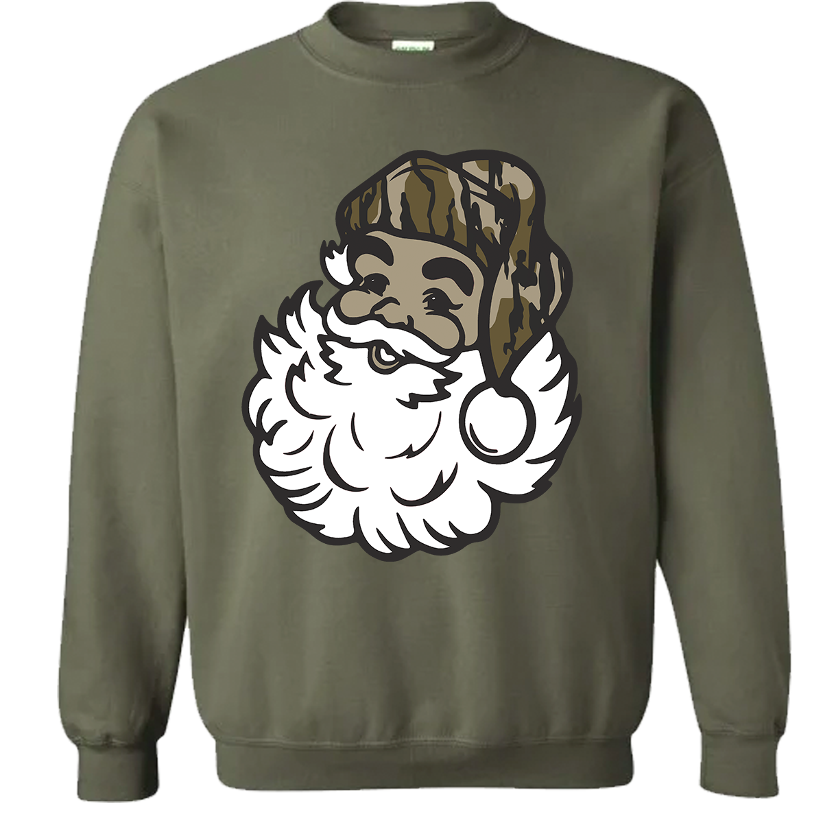 Camo Santa Sweatshirt