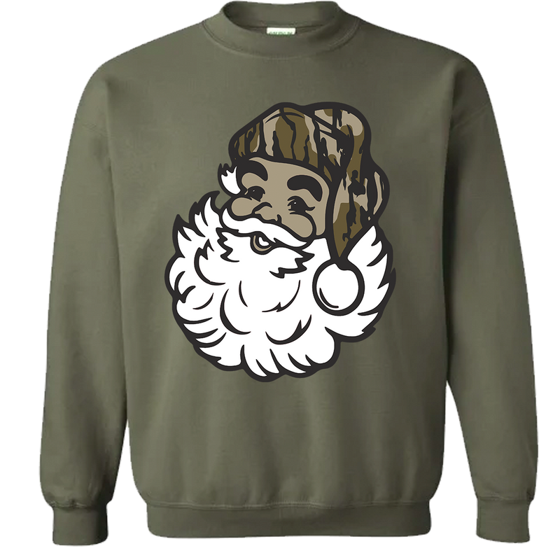 Camo Santa Sweatshirt