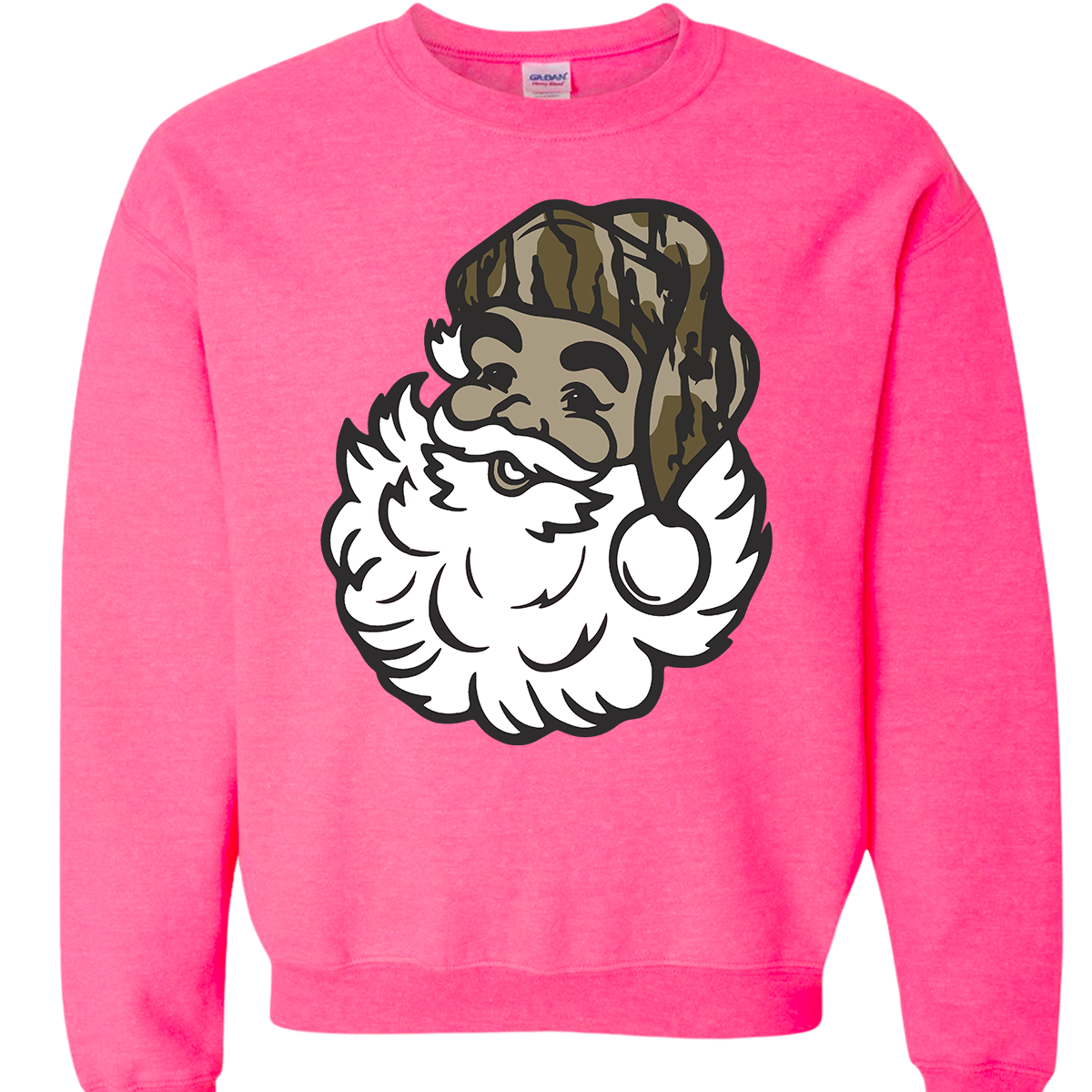 Camo Santa Sweatshirt