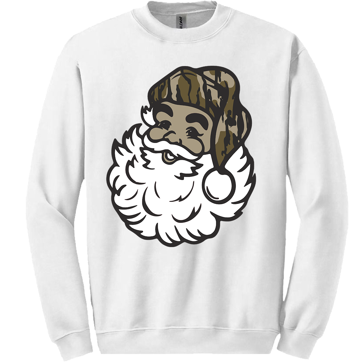 Camo Santa Sweatshirt