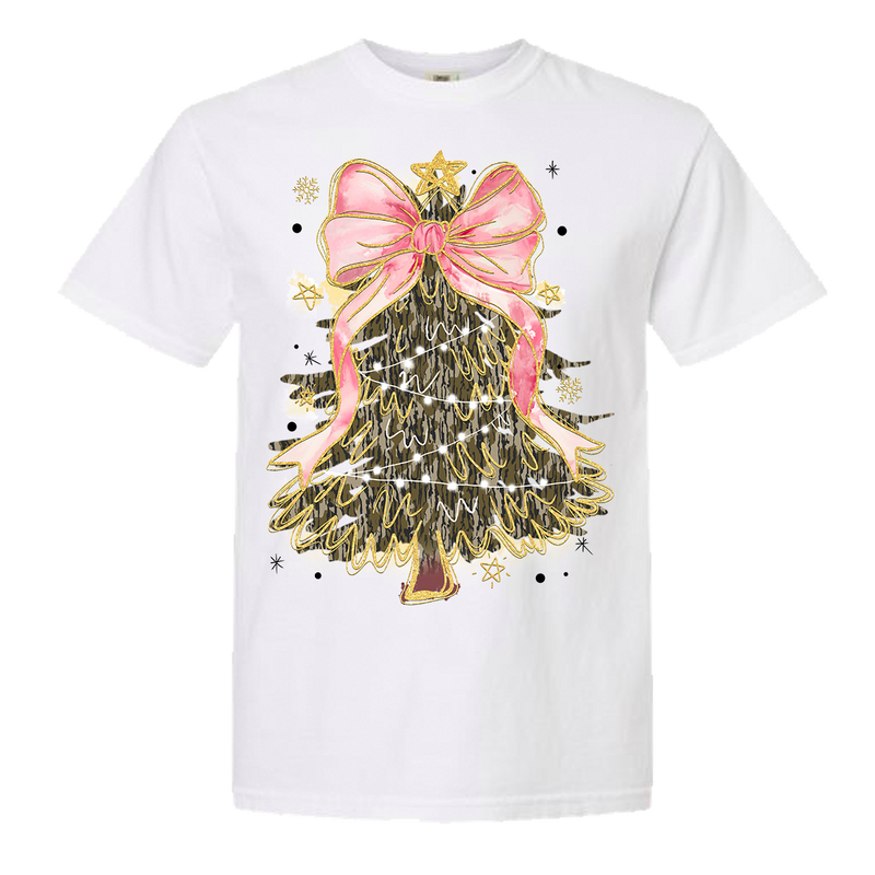 Camo Tree Comfort Color Tee