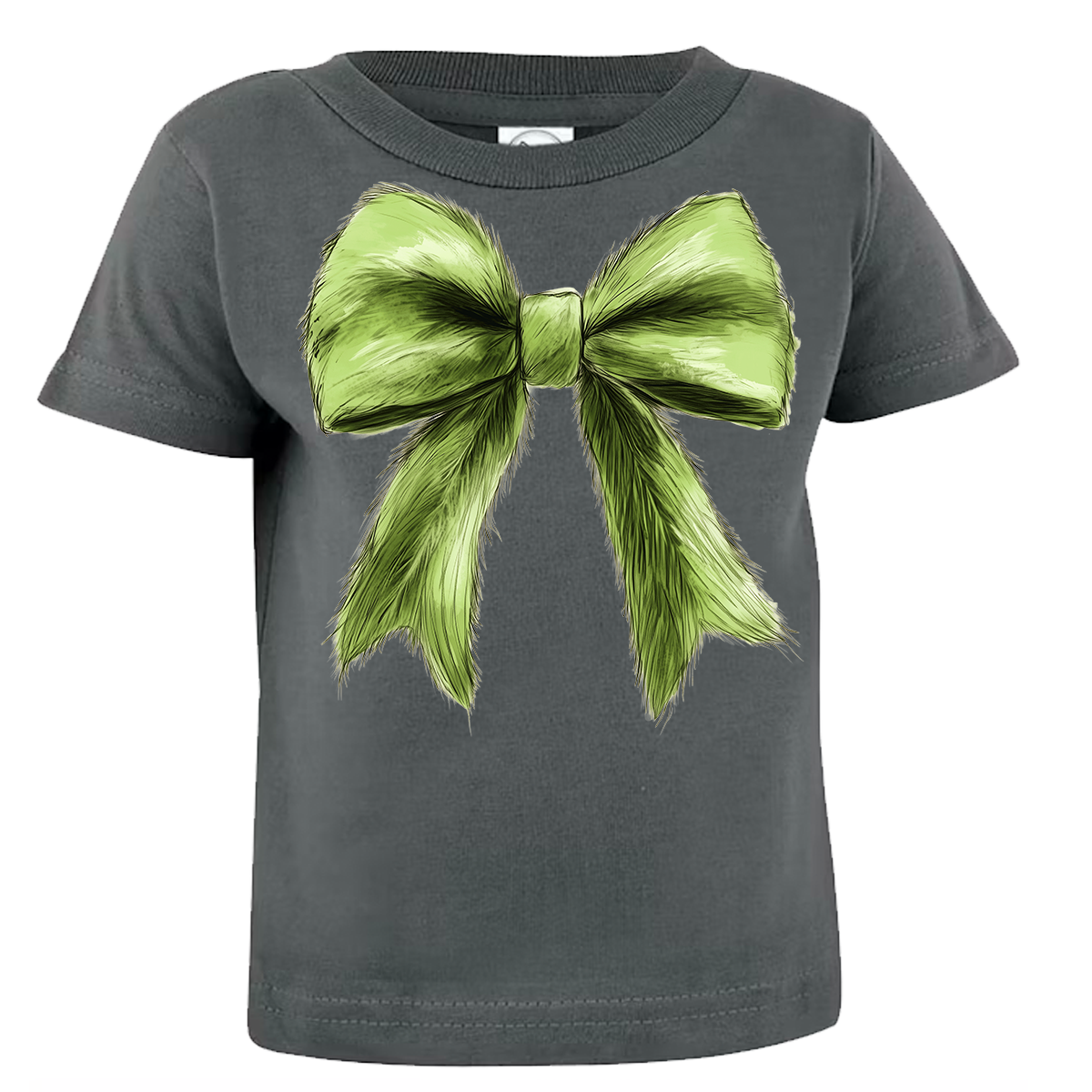 Green Christmas Bow Tee (INFANT/TODDLER/YOUTH)