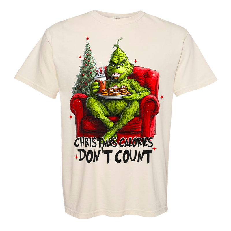 Christmas Calories Comfort Color Tee