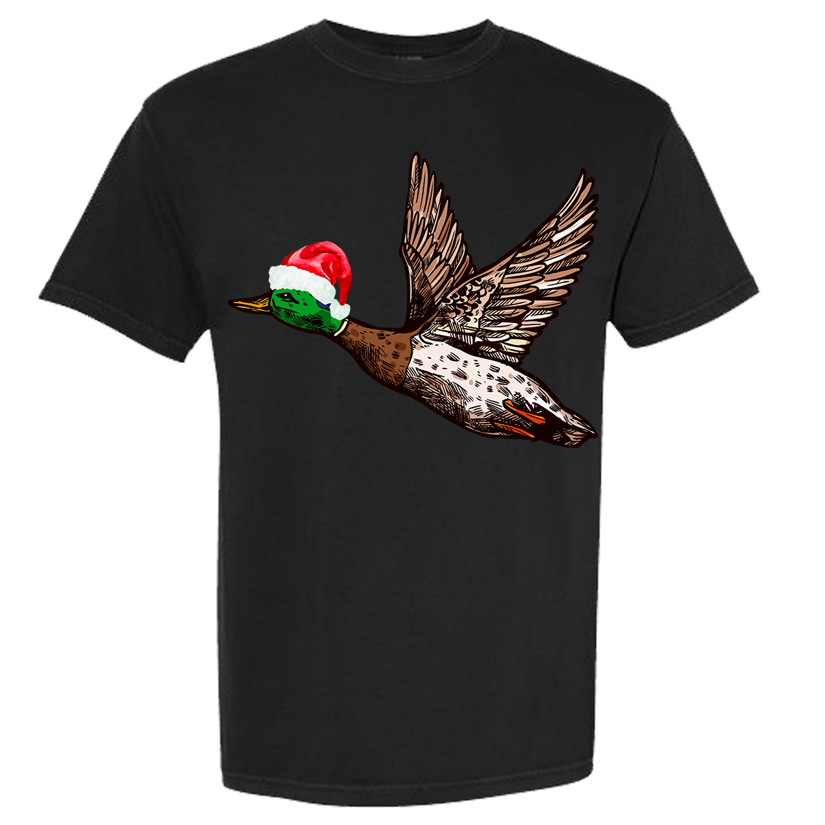 Christmas Mallard Comfort Color Tee